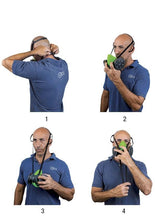 Load image into Gallery viewer, BLS 4000next R Thermoplastic Reusable Respiratory Half Face Mask - BreatheSafeUK