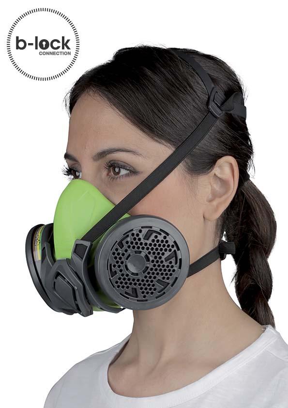 BLS 4000next R Thermoplastic Reusable Respiratory Half Face Mask - BreatheSafeUK