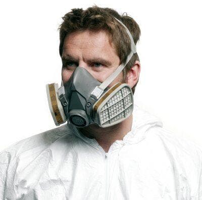 3M 6000 Series Reusable Respiratory Half Face Mask - BreatheSafeUK