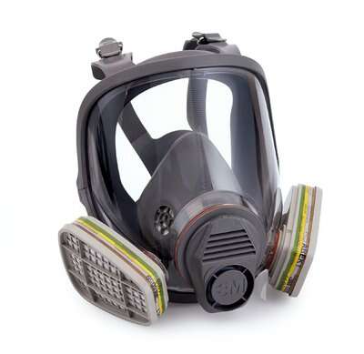 3M 6000 Series Silicone Reusable Respiratory Full Face Mask - BreatheSafeUK