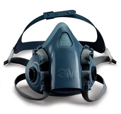 3M 7500 Series Reusable Respiratory Half Face Mask - BreatheSafeUK