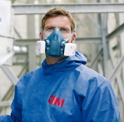 3M 7500 Series Reusable Respiratory Half Face Mask - BreatheSafeUK