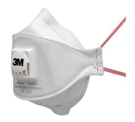 3M Aura FFP3 Disposable Folded Respiratory Filter Face Mask (Pack of 10) 9332+ - BreatheSafeUK