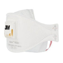 Load image into Gallery viewer, 3M Aura FFP3 Disposable Folded Respiratory Filter Face Mask (Pack of 5) 9332+ SP - BreatheSafeUK