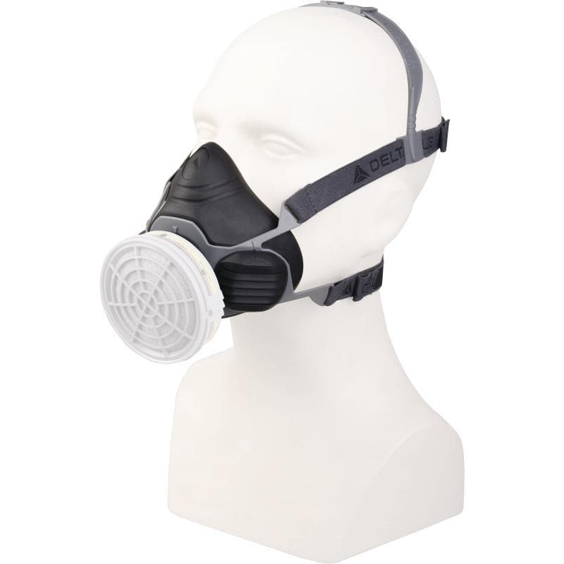 DeltaPlus M6100 JUPITER Thermoplastic Reusable Respiratory Half Face Mask - BreatheSafeUK